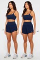 Short Con Malla Sun Chaser 3" Mujer Deep Navy