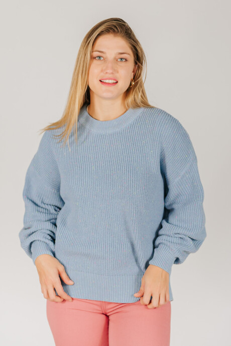 Sweater Canyon Celeste Grisaceo