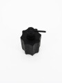 DISPENSADOR DE JABON LISSE NEGRO