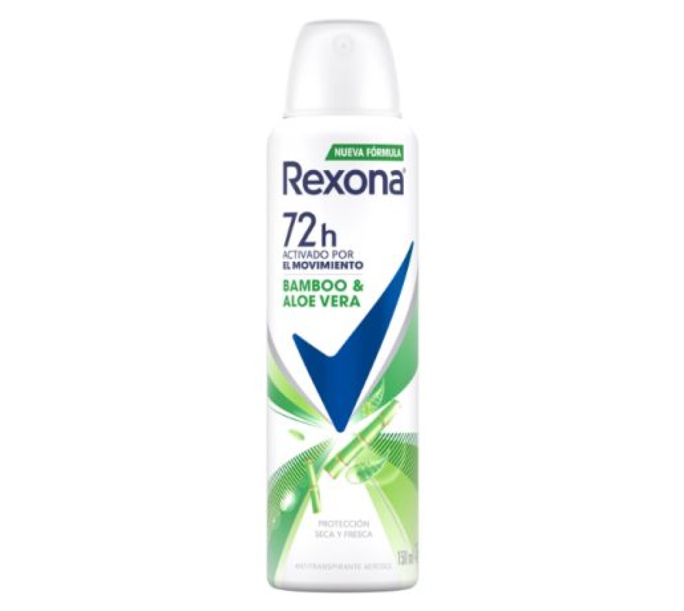 Rexona Women Bamboo & Aloe Vera Aerosol 150ml – Frescura Natural y Protección Prolongada