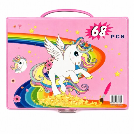 Set Maleta Escolar de Arte 68 Piezas 001