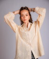 Camisa Lucienne beige