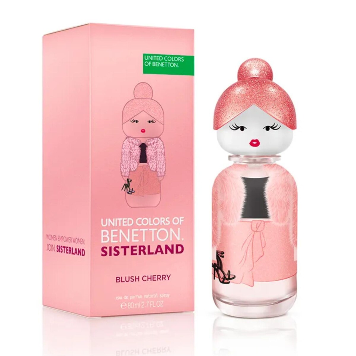 Perfume Benetton Sisterland Blush Cherry EDP 80ML Original 
