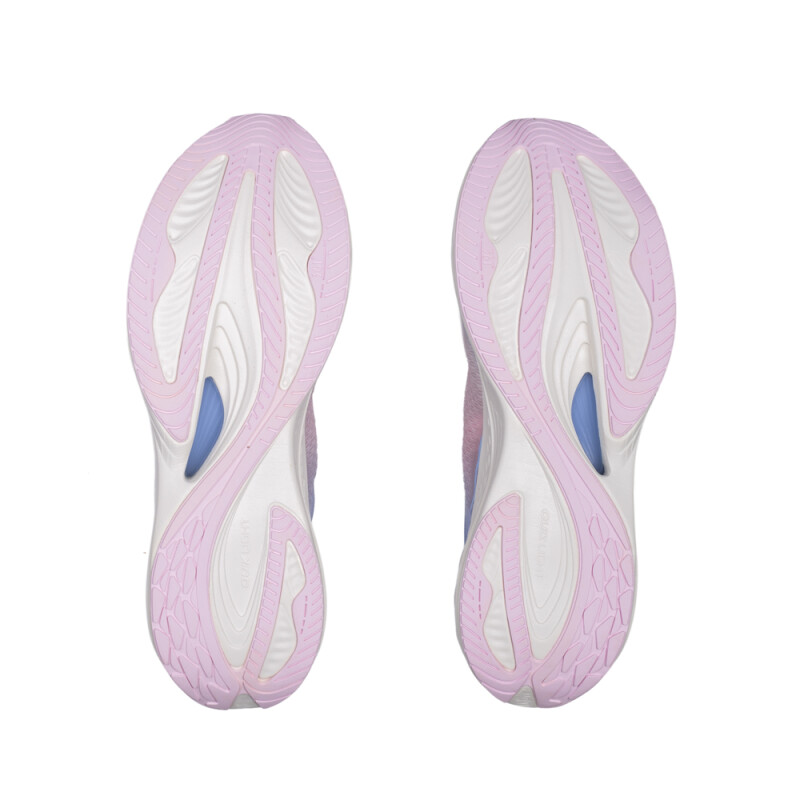 Zapatillas Running Fly Fish 3.0 Mujer Egret/pink