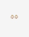 Aros Pasantes Cubic zirconia Aros Corazón Cubic Zirconia - Dorado