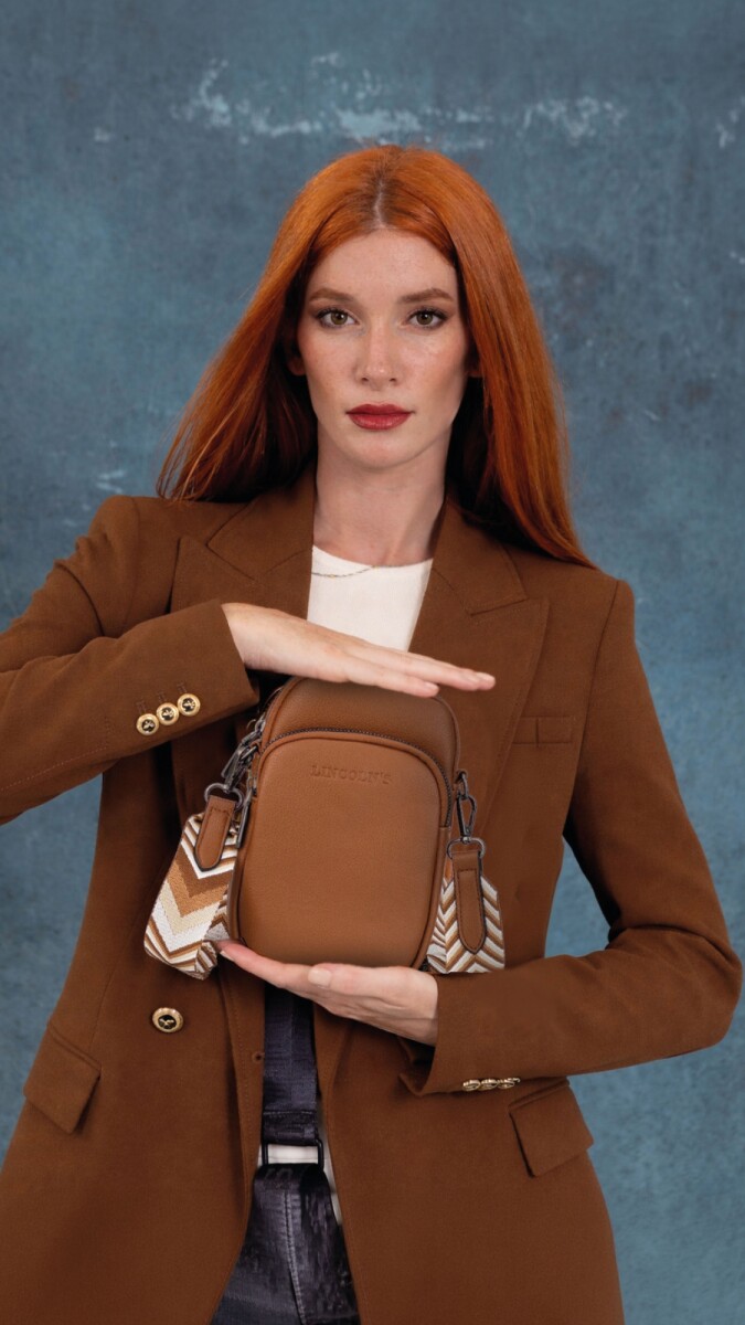 PHONEBAG / PORTA CELULAR VALERIANA - NUEZ 