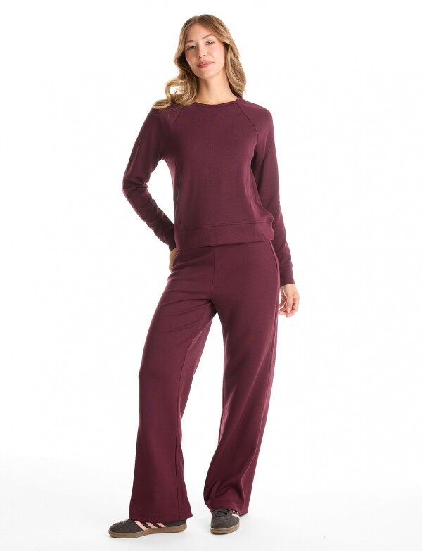 Set Buzo & Jogger BORDEAUX