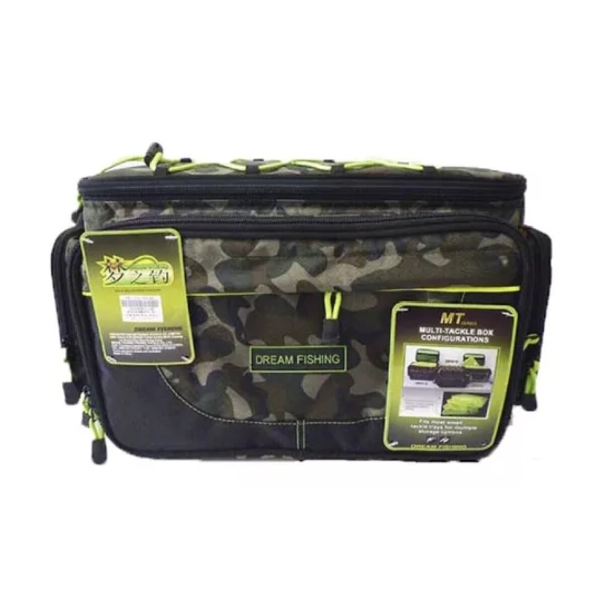bolso con 2 bolsillos laterales 