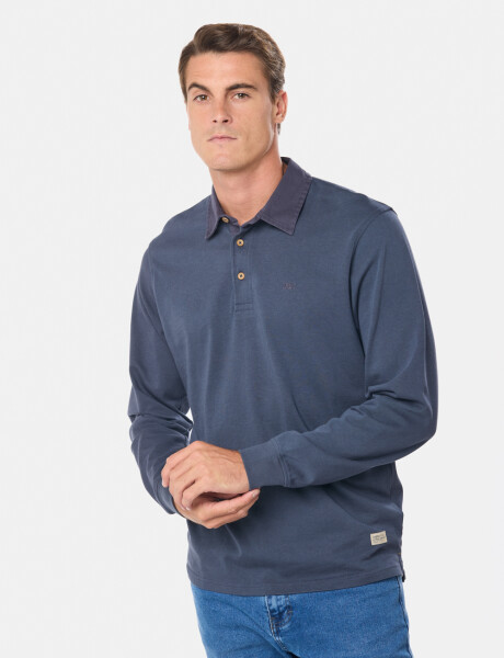 POLO JERSEY LISA Azul