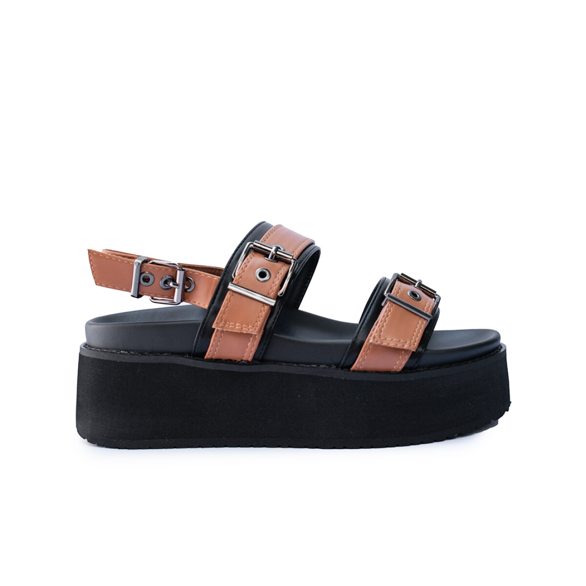 Sandalia de dama Osada - Brown/Black 