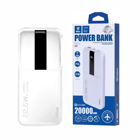 Powerbank Inkax 20000MAH Blanco 001