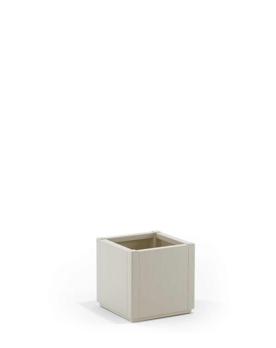 MACETA STEFANPLAST ETHICA QUADRA GESSO 