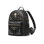 Mochila de lona revestida estampada con tachuelas, Stark 0