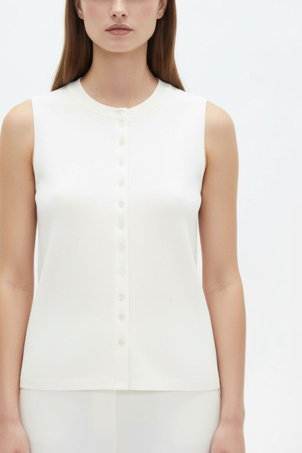 Musculosa Laema Marfil / Off White