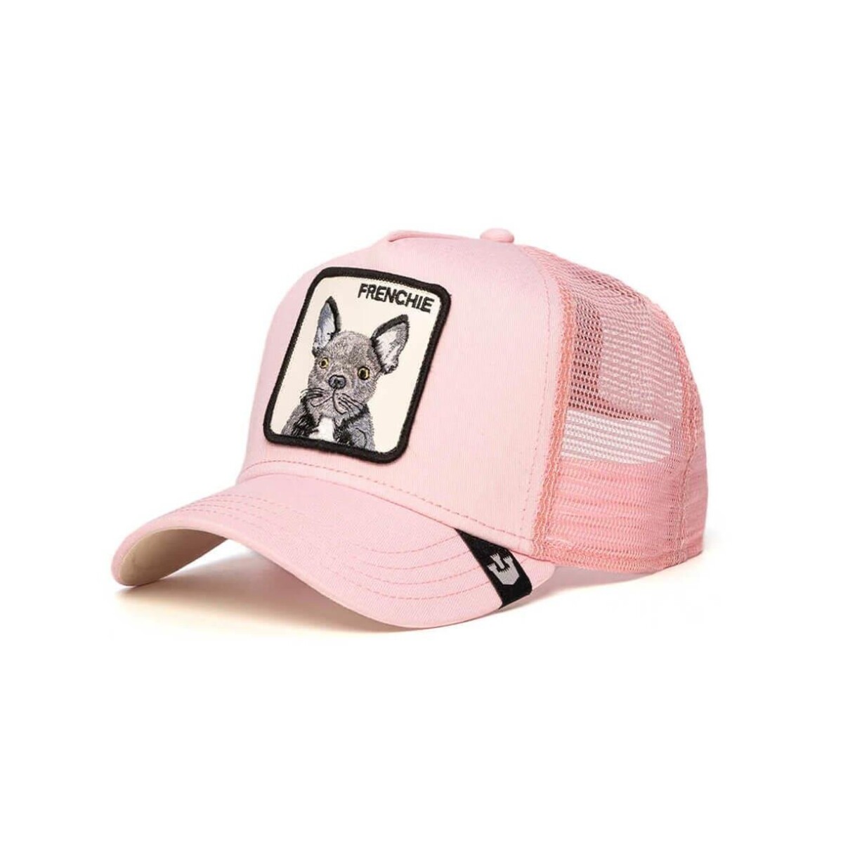 Gorra Goorin Bros Trucker Baseball - The Frenchie Bulldog - Rosa 