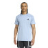 Remeras Adidas Gym+ Masculino Celeste