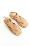 Sandalia Togo Marron