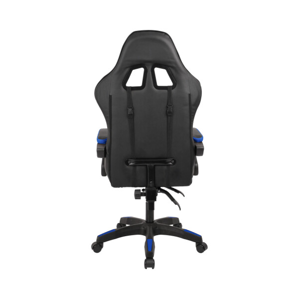 Silla Gamer Ergonomica Escritorio Reclinable Soporta 200kg Imback Negro con Azul Silla Gamer Ergonomica Escritorio Reclinable Soporta 200kg Imback Negro con Azul