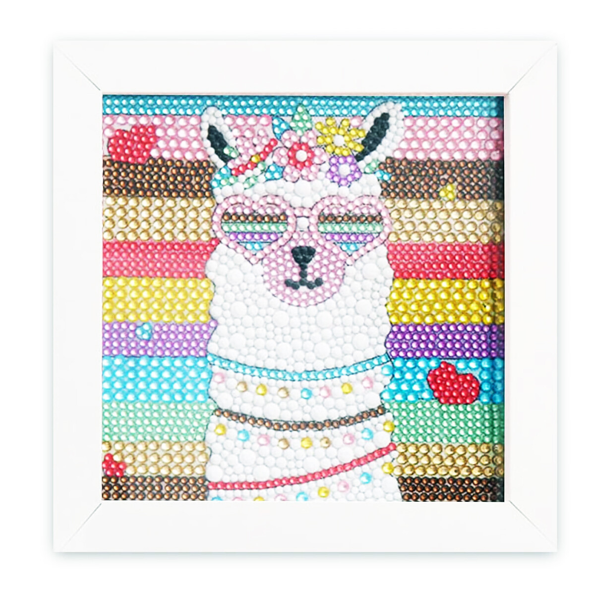 Diamon Painting Cuadritos - Llama 