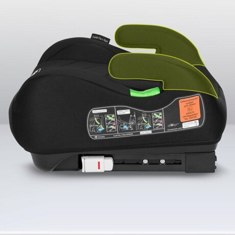 Booster con isofix 22 a 36kg Black carbon