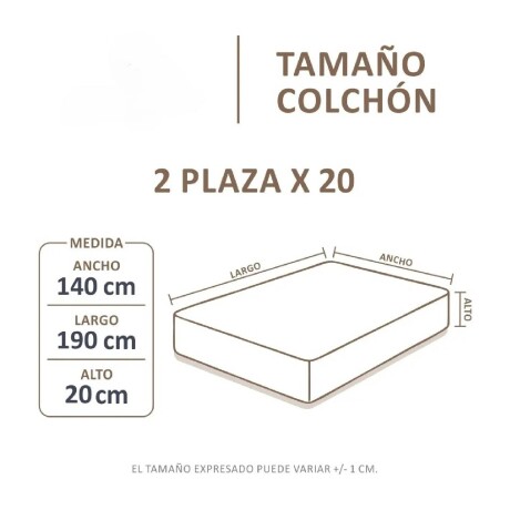 Funda de Colchón Lumax con cierre 2 Plazas x20cm Blanco