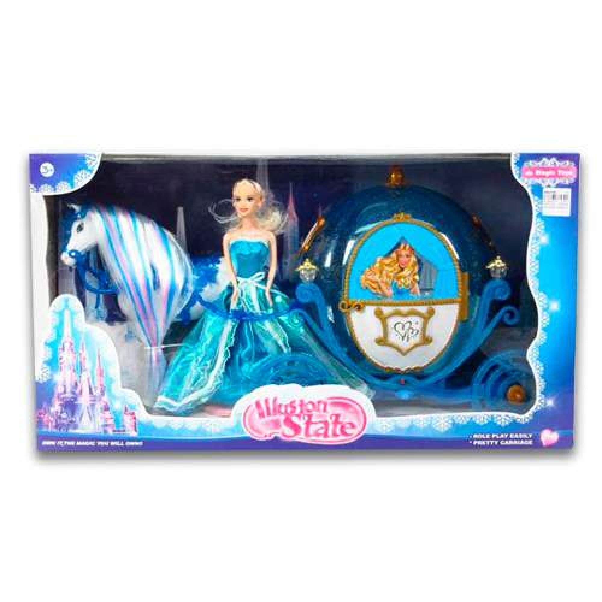 Carruaje de barbie princesa store