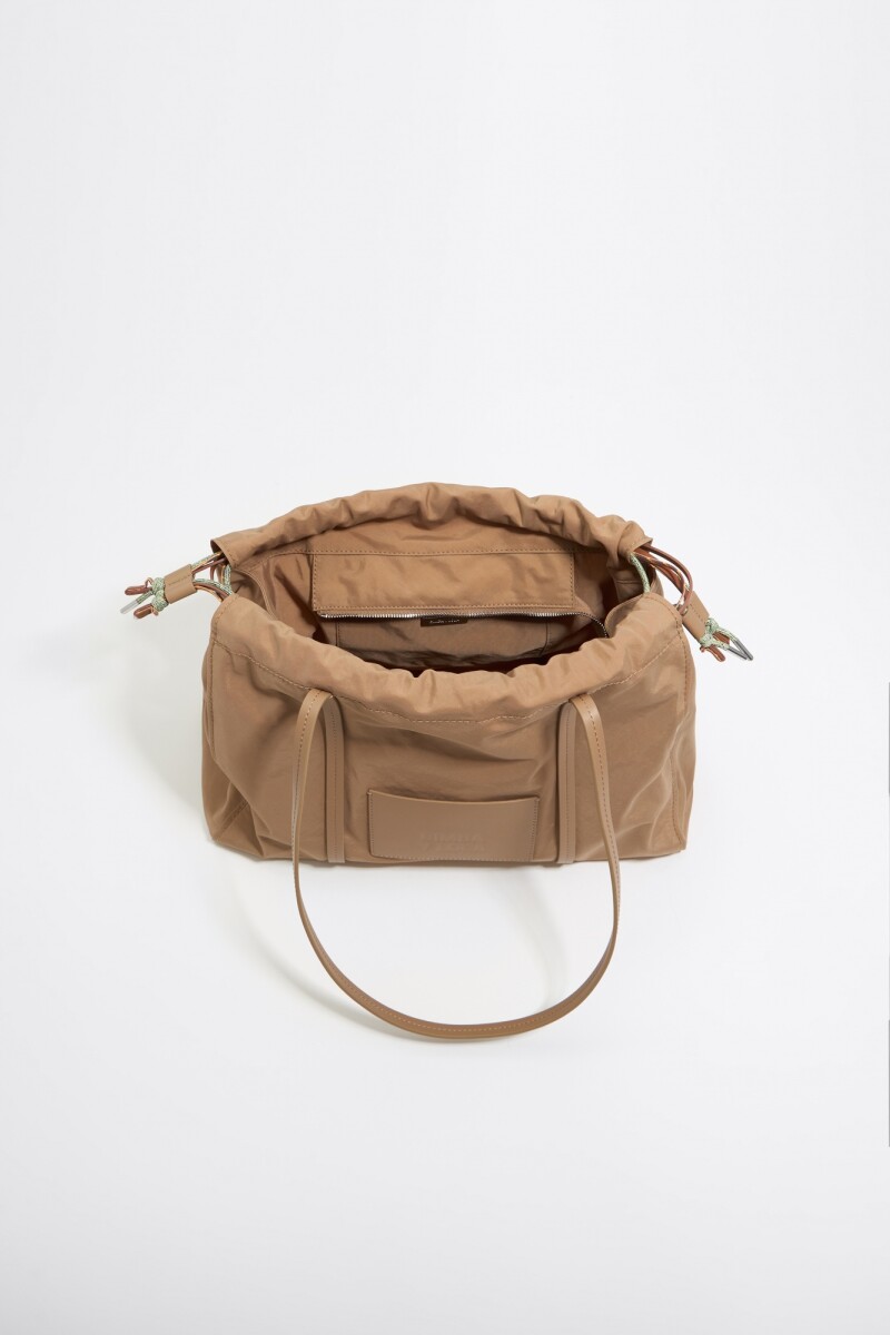 BOLSO NYLON Beige