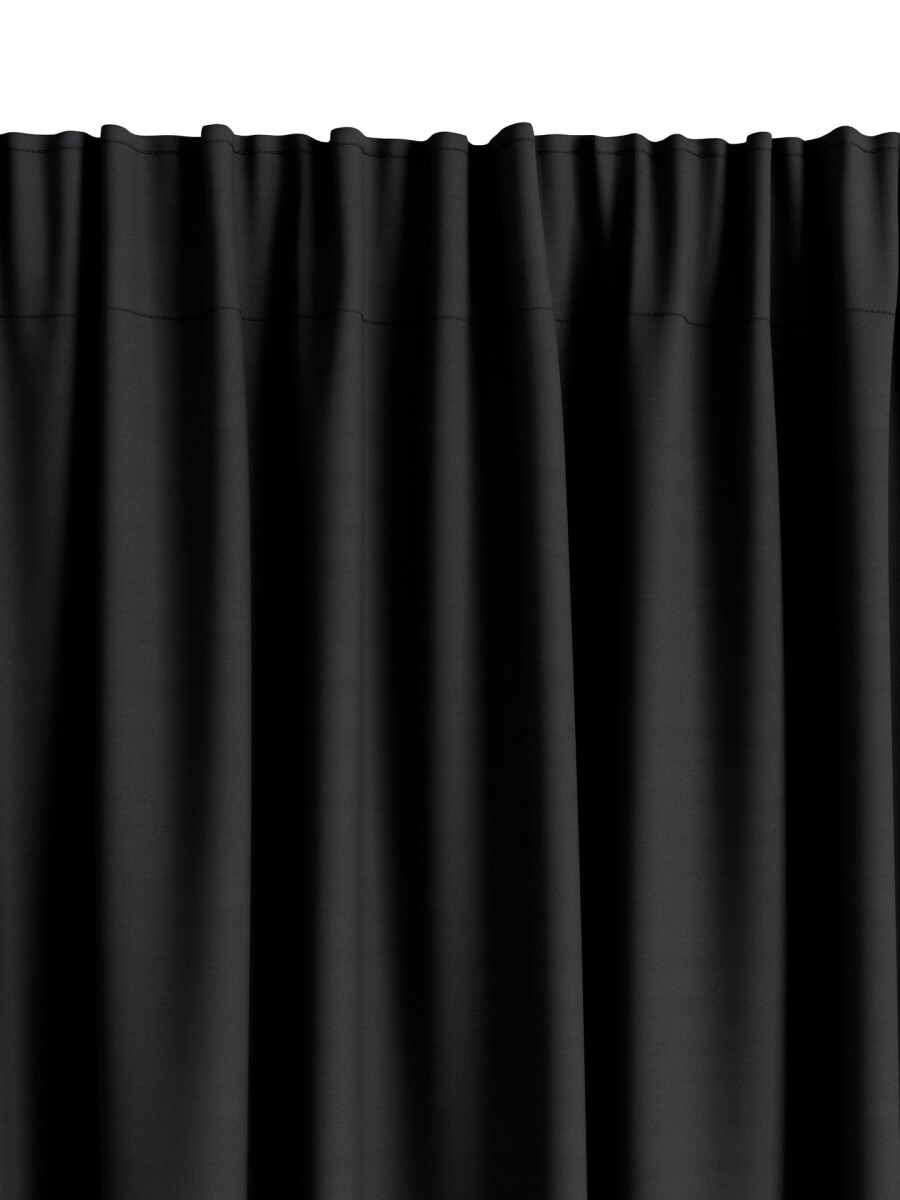 Cortina semiopaca AMUNGEN 1x140x300 negro 
