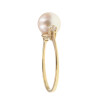 Anillo en oro amarillo 18k con circonias y perla de cultivo N9355 Anillo en oro amarillo 18k con circonias y perla de cultivo N9355