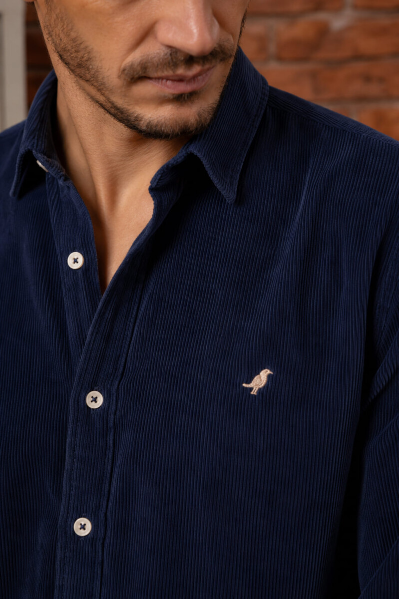 Camisa Pana Slim - Navy 
