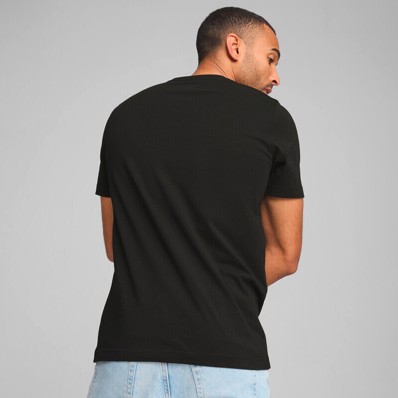 Camiseta Peñarol Cap Tee de Hombre Negro