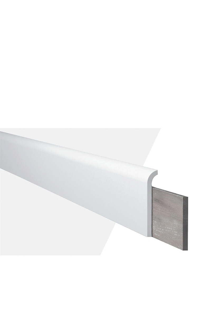 Zocalo RS1 ZOCALO EN POLIESTIRENO EXTRUIDO BLANCO RS1 (110X18X2440MM)