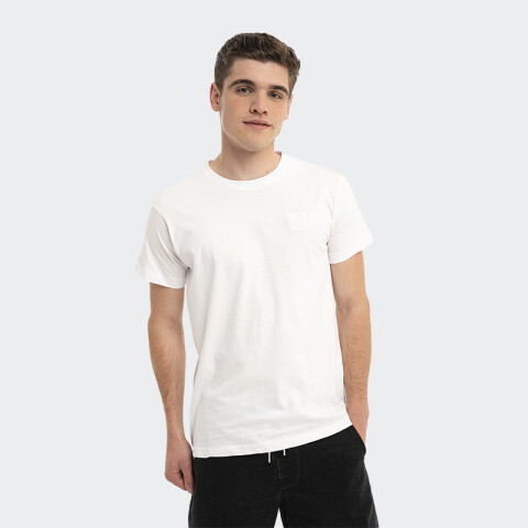 Remera Reef Classic Embroidered Blanco