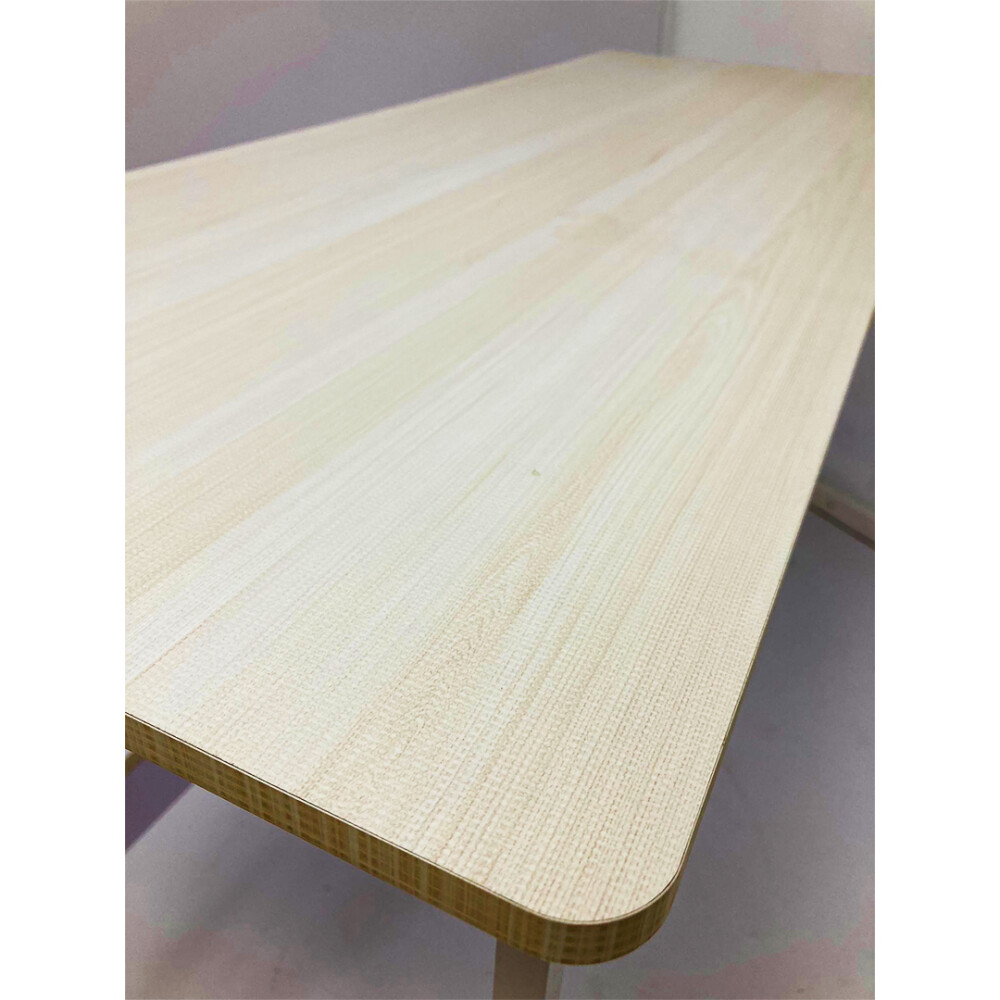 Escritorio mdf y metal 1,20m Blanco
