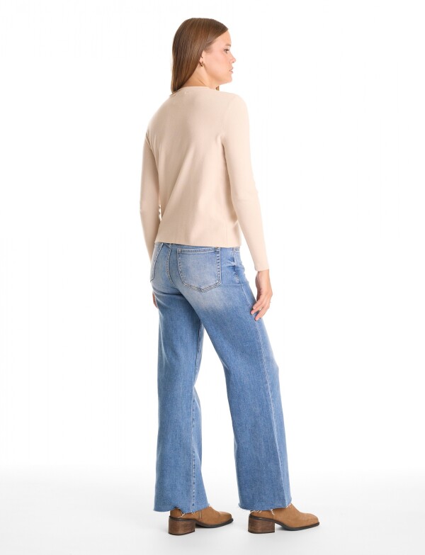 Buzo Perlas BEIGE