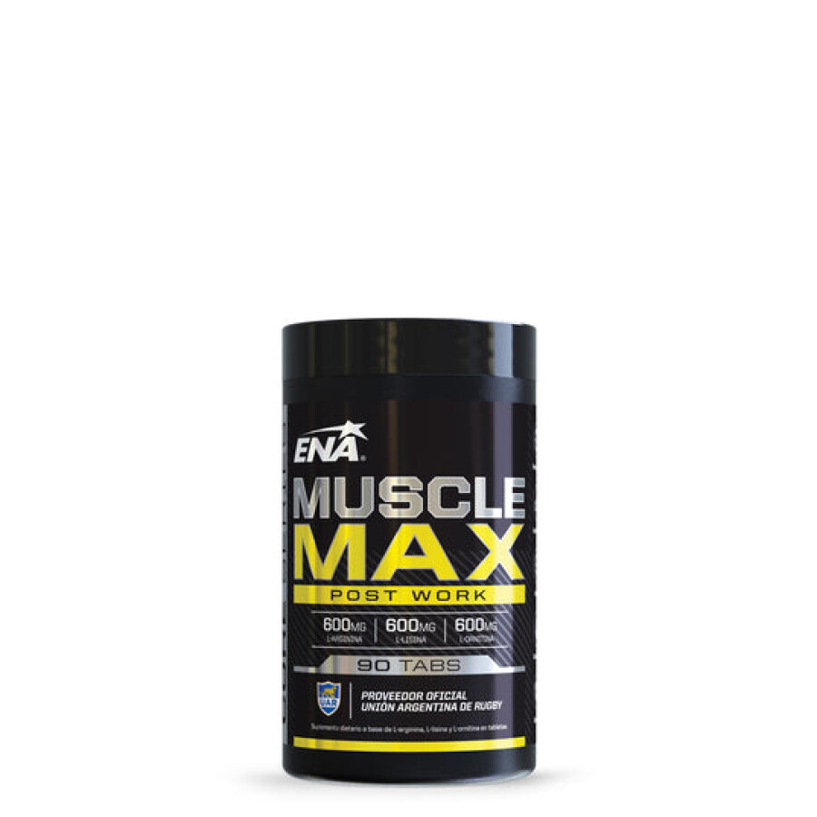 Suplemento Ena Muscle Max x 90 comp. Beige Natural