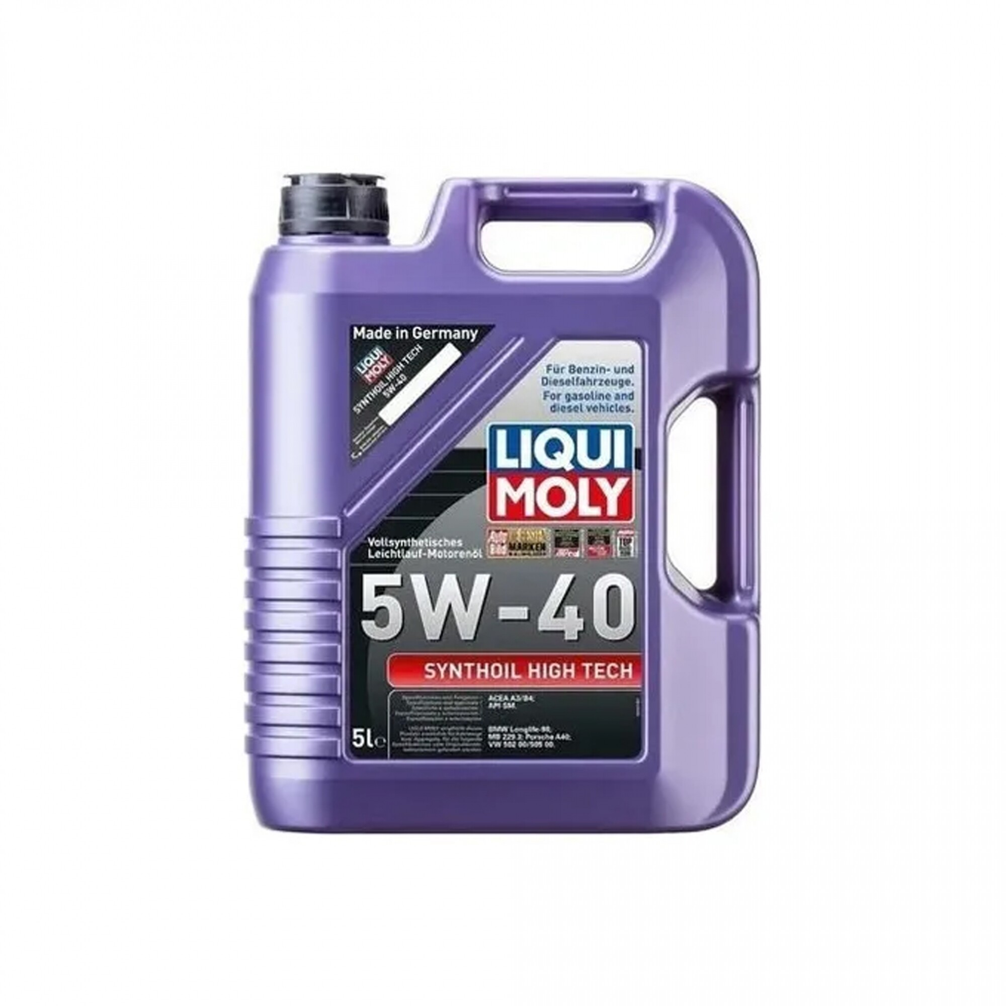 5W40 Liqui Moly Synthoil High Tech 5L Rolling 5w40-liqui-moly-synthoil-high-tech-5l-rolling