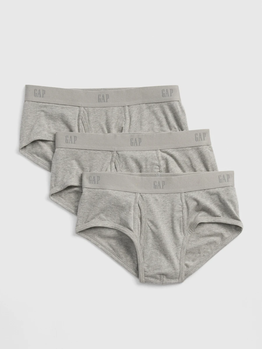 Calzoncillo Pack X3 Hombre - B10 Grey Heather 