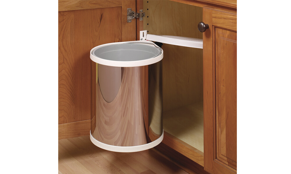 CUBO Basura 502.12.023 Acero/Blanco15lt. pieza Cubo Basura 502.12.023 Acero/blanco15lt. Pieza