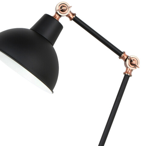 Portátil de mesa en metal negro articulada IX9424