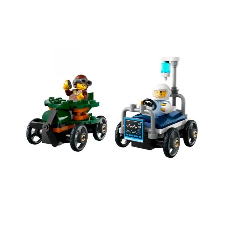 LEGO City Avión vs. Cama de Hospital 5+ LEGO CITY AVION VS CAMA DE HOSPITAL +5