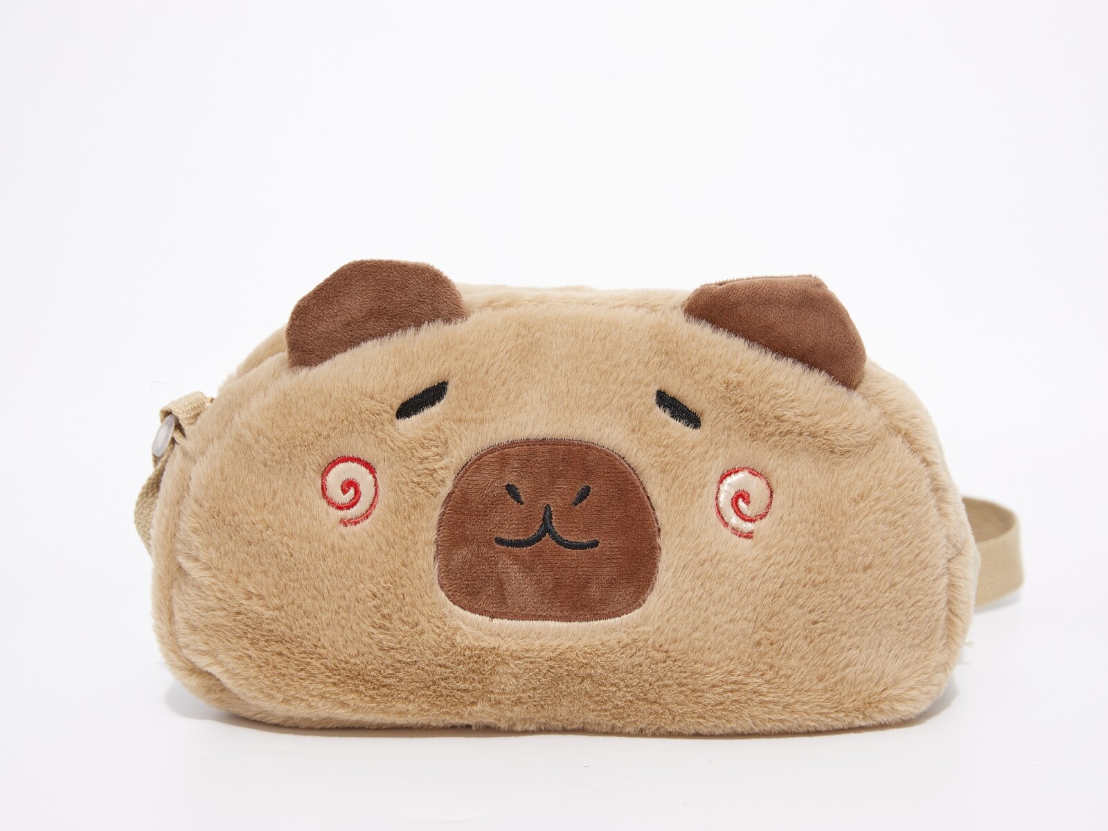 ADORABLE BOLSO BANDOLERA CAPIBARA 