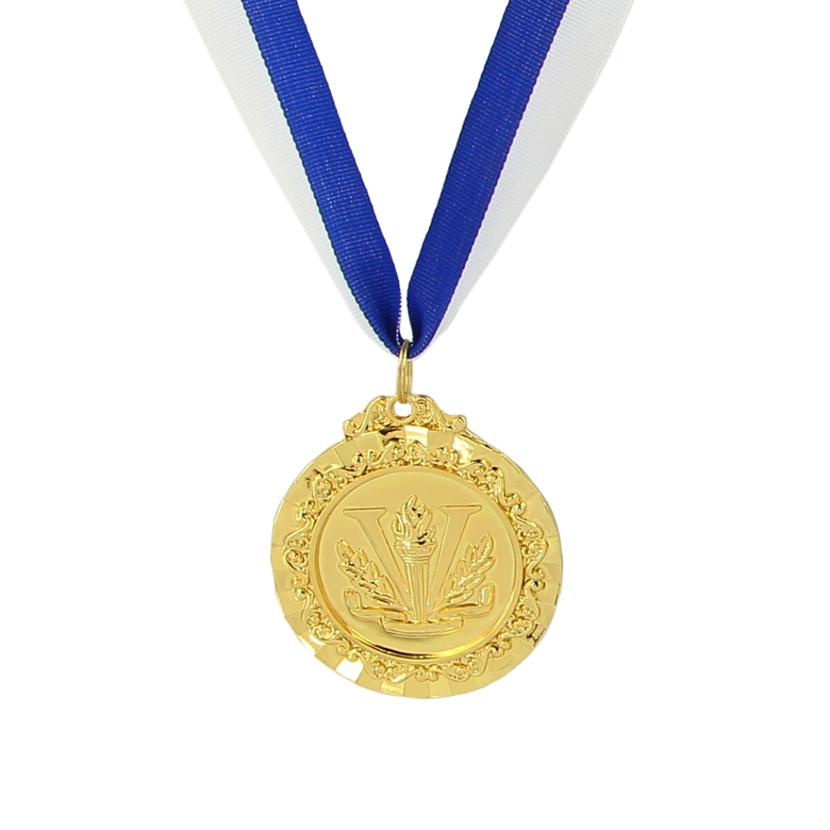 Medalla 6.5 Antorcha Y V - Oro 
