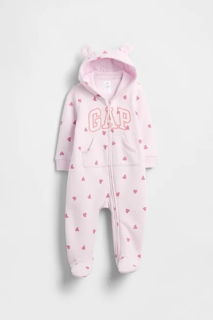 Astronauta Logo Gap Bebé Pink Hearts 558