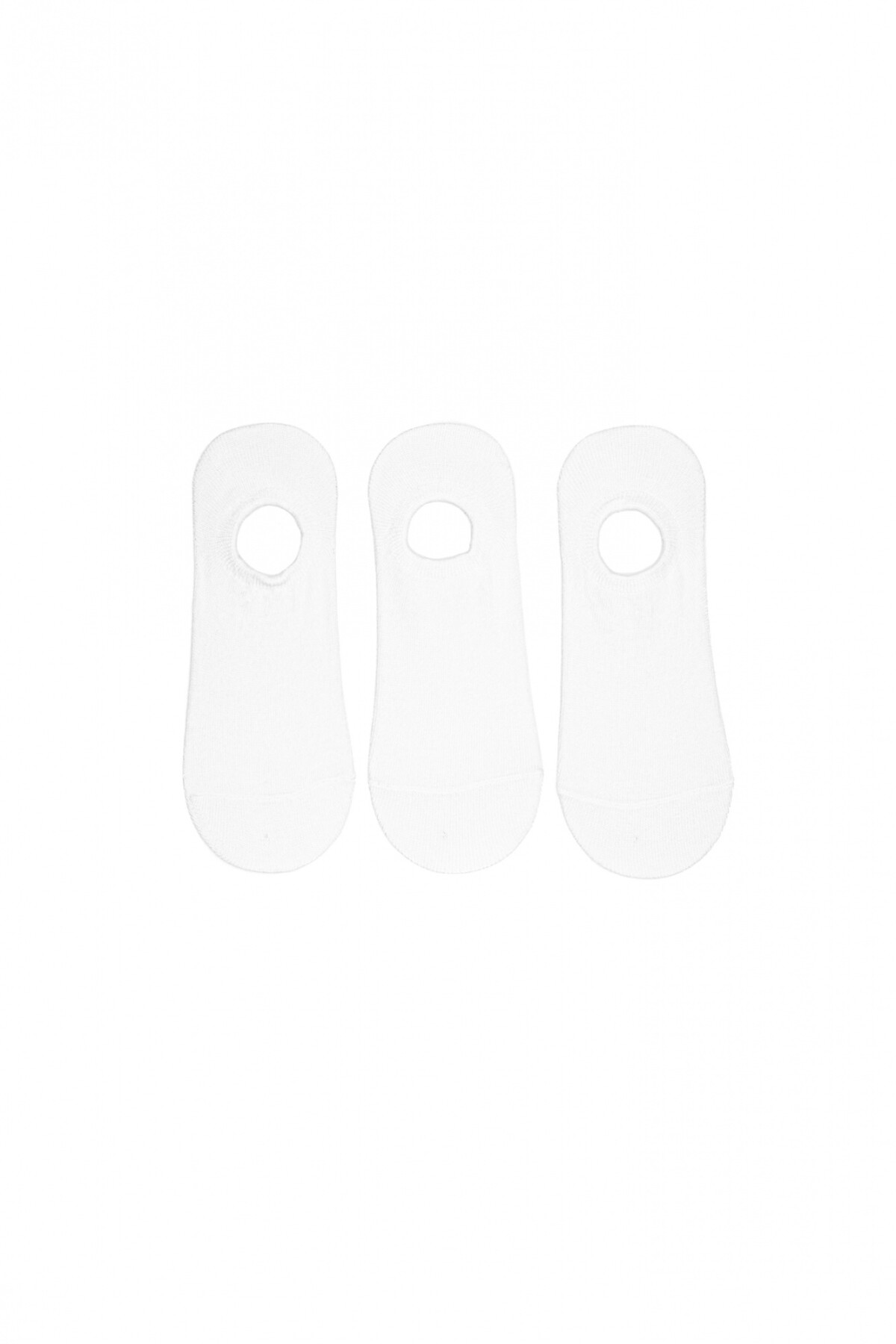 Media Pack x3 Invisibles 2 Blanco
