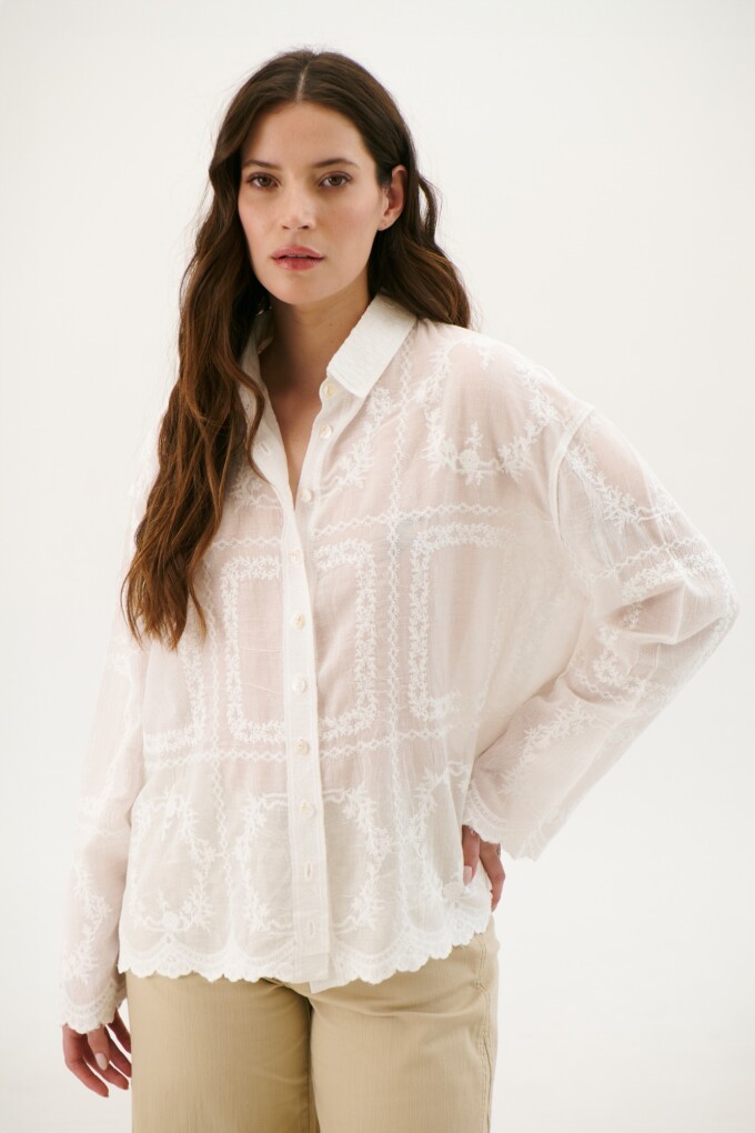 CAMISA SWEETY BLANCO