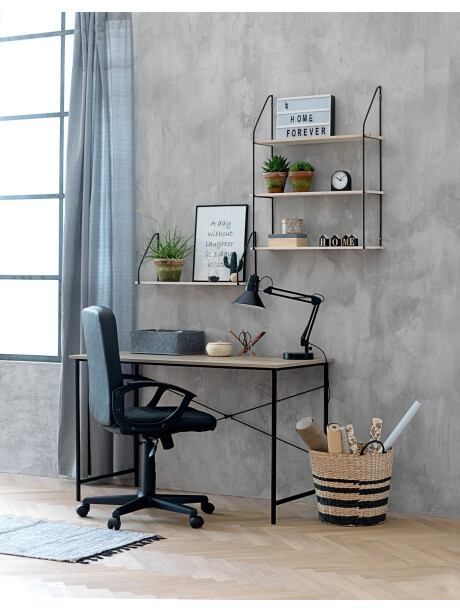 Silla de oficina NIMTOFTE polipiel negro Silla de oficina NIMTOFTE polipiel negro