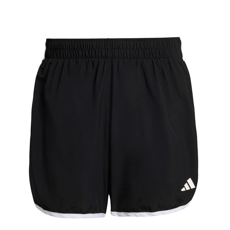 Short de Hombre Adidas Run Ess M20 M Negro - Blanco