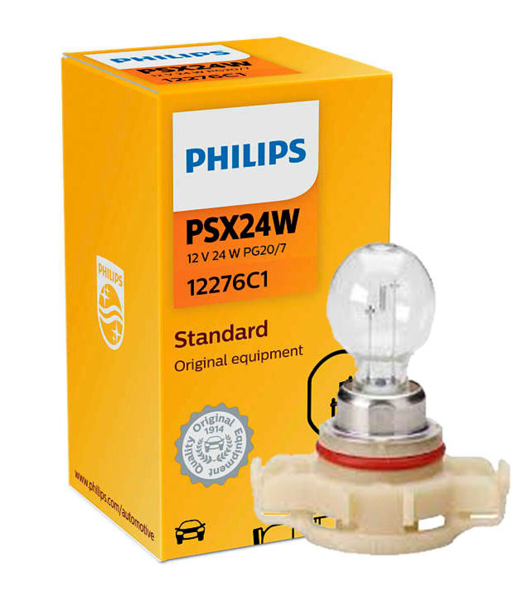 LAMPARA CITROEN - PEUGEOT CAMINERO C4-C5-207-208 12V PSX24W PG20 6216H0 PHILIPS 