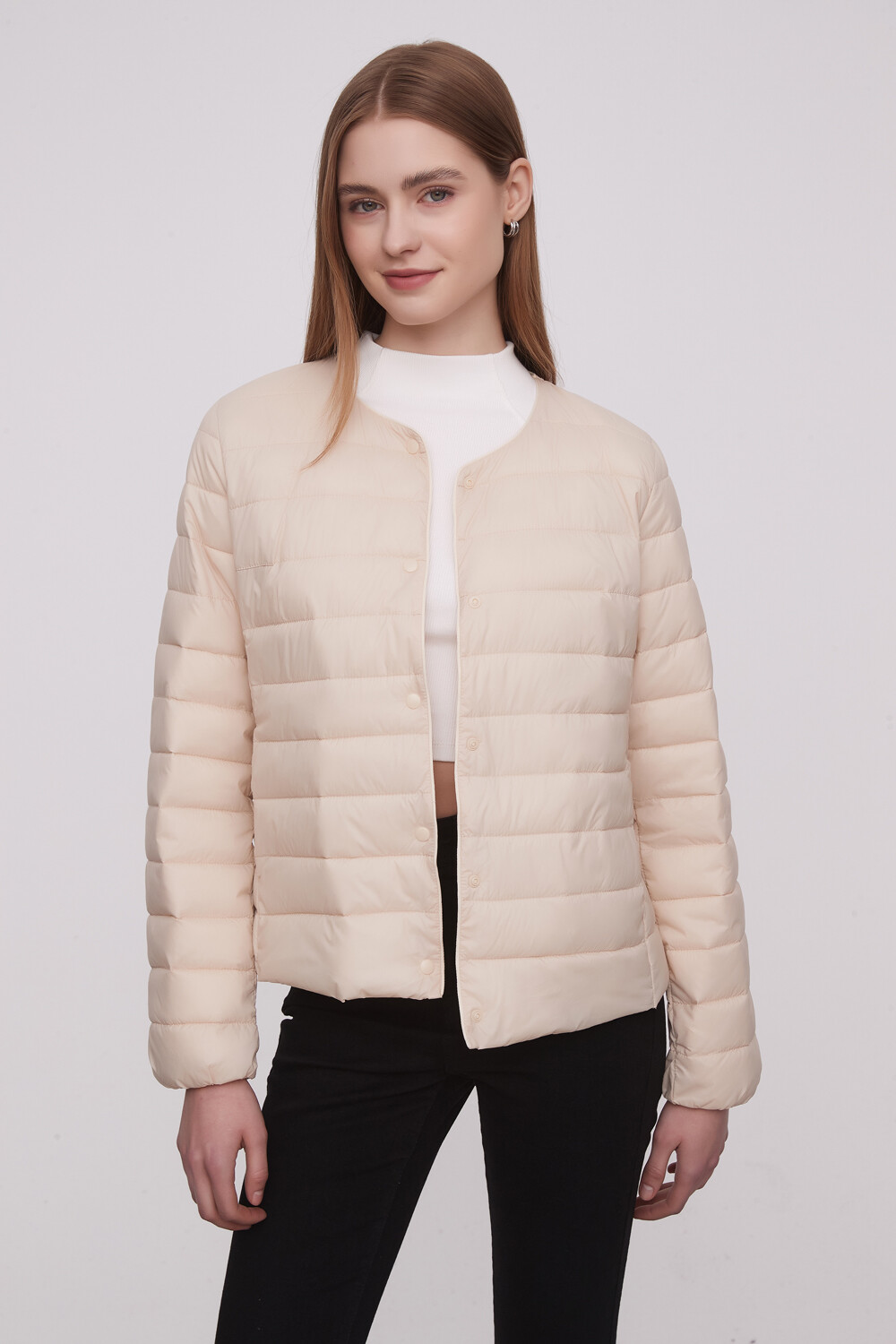 Campera Sicora Beige Claro